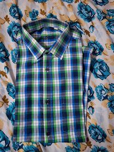 Louis Phillipe Checkered Shirt full