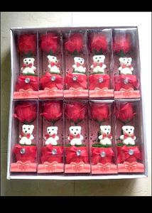 Rose &amp; Teddy Keepsake