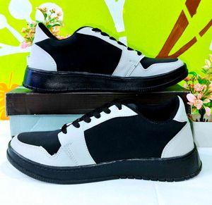 UK-09 NIKE Black Casual Sneakers For Men&#39;s