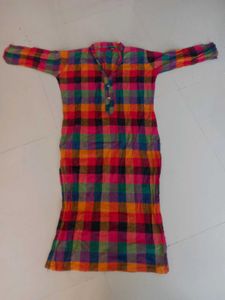 Colorful Checked Kurta