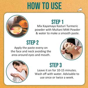 Wild Kasturi Turmeric Powder