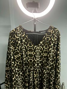 Sassafras Leopard Print Dress