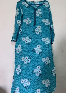 Floral Print Kurta