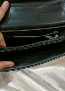 Studded Black Chain Bag