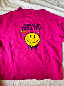 Pink Graphic Tee