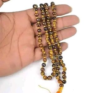 Tiger&#39;s Eye Mala 108 Beads