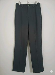 Elegant Black Straight Leg Pants