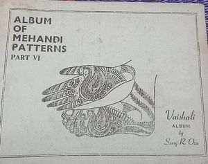 Album Of Mehendi Designs By Saroj Oza 5 Books