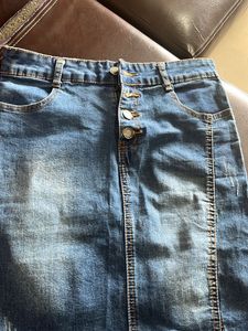 Denim Mini Skirt