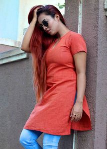 Pantaloon short Kurti