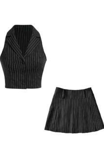 Striped Mini co-ord set