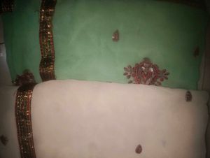 Elegant Embroidered Saree