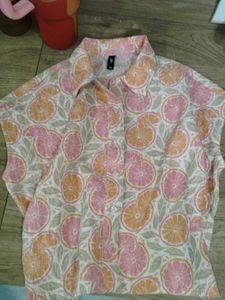 Floral Print Women's Shirt