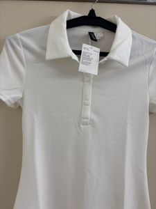 H&amp;M FLARED SKIRT POLO DRESS