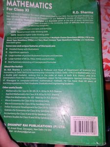 Rd Sharma Of Maths Class 11