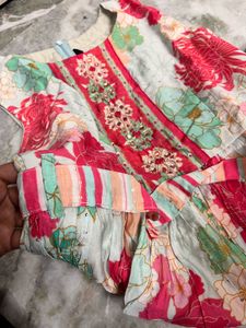 Floral Print Sleeveless Maxi Dress
