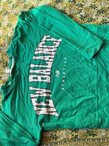 New Balance Green Long Sleeve Top