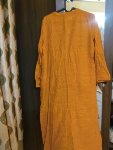 Mustard Yellow Kurti