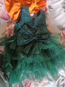 Green Sequin Party Dress