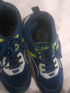 Blue &amp; Yellow Athletic Shoes