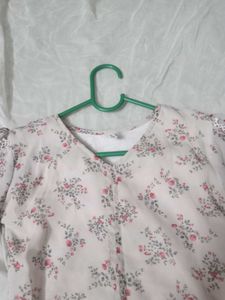 Korean floral top.