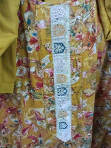 Floral Print Kurta Set
