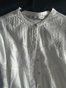 Zara White Shirt
