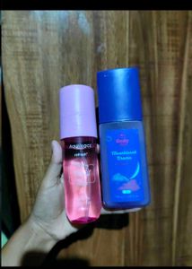 combo for If Plum And Aqualogica Body Mist