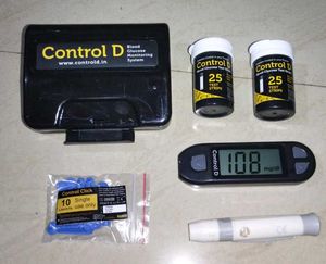 Control D Blood Glucose Monitor