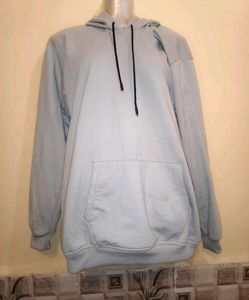 XL XXLj Size Cozy Blue Hoodie