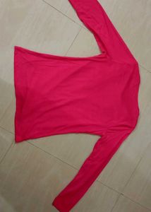 DJ&amp;C Fitted Top // Rose