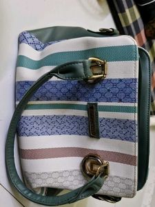 Striped Handbag