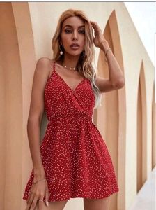 Women Marron Crushed Middle Elastic Dress