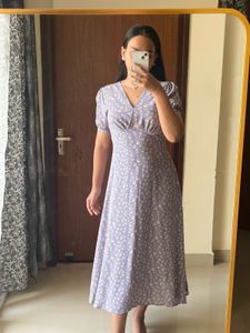 Floral Midi Dress - Cute &amp; Comfy
