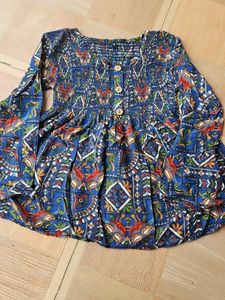 Girls Printed Top