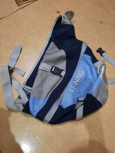 Li-Ning Sling Bag - Blue/Gray