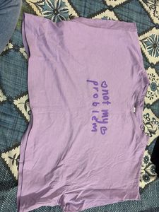 Lilac Graphic T-Shirt- Wore once