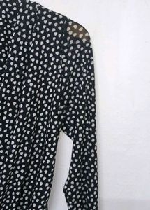 Trendt New Polka Dot Wrap Top