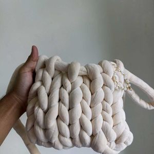 Chunky Knit Handbag