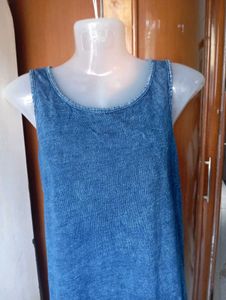 Denim Sleeveless Dress