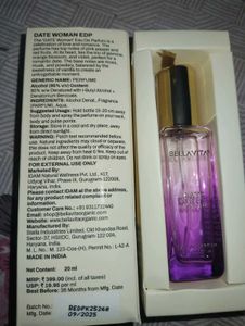 BellaVita Date Woman Perfume