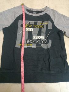 Branded Winter Full Sleeve Boys T-shirt 6-7 Years
