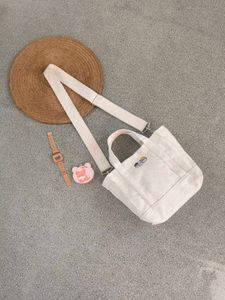 Korean Canvas Bucket Bag