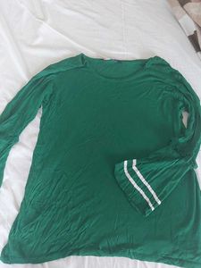 Green Light Woolen Tshirt