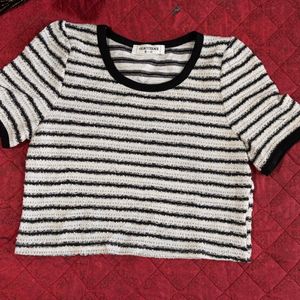 Striped Crop Top