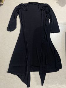 Black Mid see Through Shrug