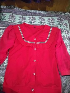 Chevron Print Blouse