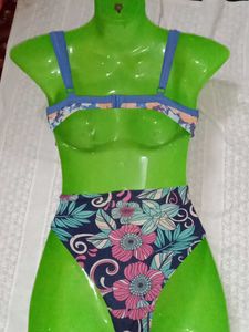 40c Flower Designl Bikini Set