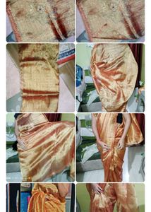 Shiny Saree With Blouse
