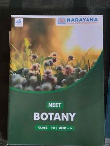 Narayana Unit 6 Class 12th Modules Neet Prep